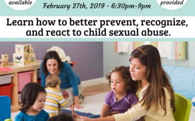 Darkness to Light Presentation for Child Care Providers 2/27/19