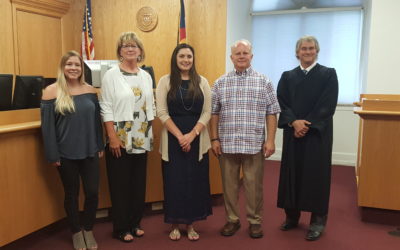 New CASA Volunteers Sworn in