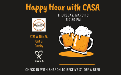 March 3 – Happy Hour with CASA