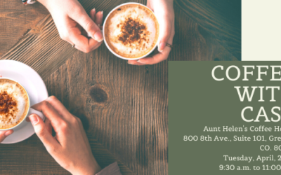 April 12 – Coffee with CASA at Aunt Helen’s Coffee House