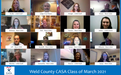 Welcome New CASA Class March 2021